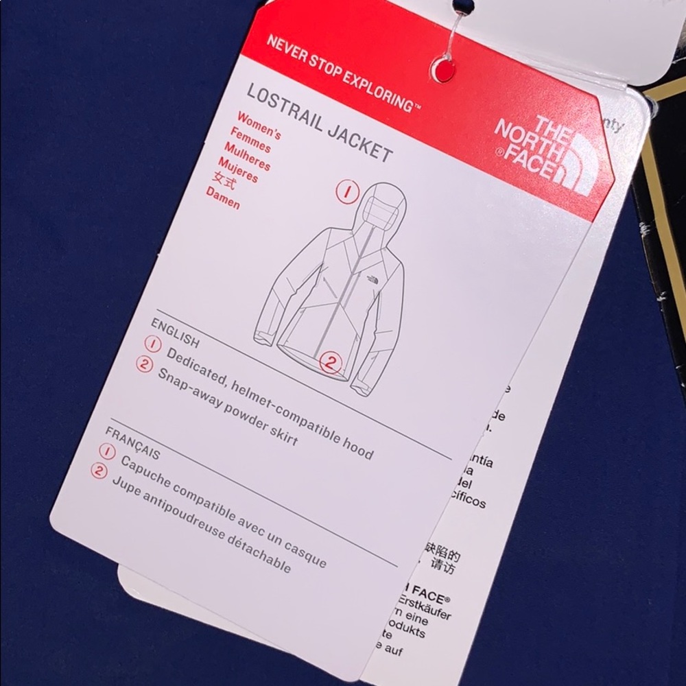 NWT The North Face Lostrail Jacket - Picture 14 of 14